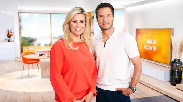 Volle Kanne: Nadine Krüger und Florian Weiss moderieren Ausgaben mit dem Schwerpunkt „Leben im Alter“. | Foto: ZDF, Foto: Ben Knabe