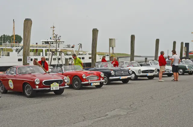Präsentation der Oldtimer am "Alten Hafen" von Pellworm - 2016 | Foto: AC Maikammer