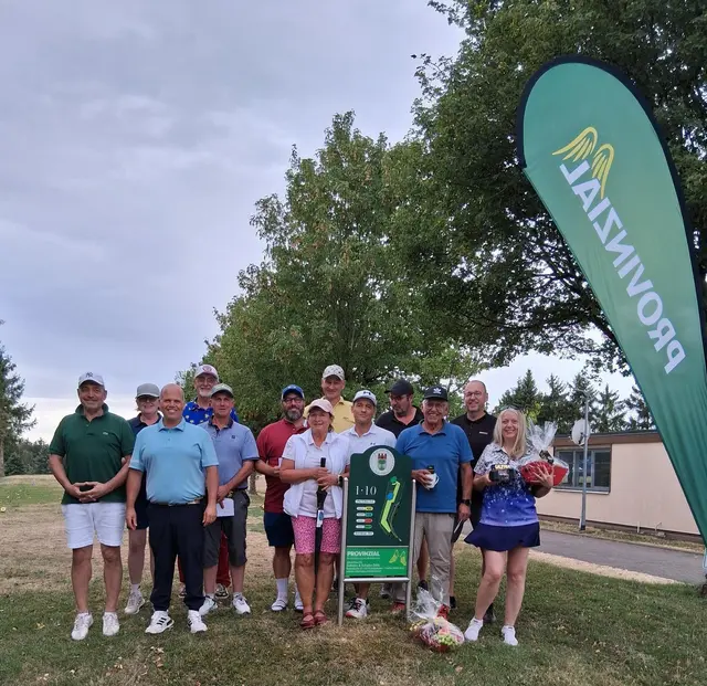 Beim 4. Provinzial Open in Baumholder spielten 37 Teilnehmende des Golfclubs Rolling Hills um Brutto- und Nettosiege. | Foto: Jutta Brust
