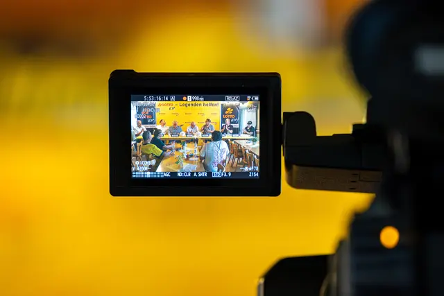 Die Pressekonferenz wurde vom Offenen Kanal Haßloch aufgezeichnet.  | Foto: Lotto Rheinland-Pfalz GmbH
