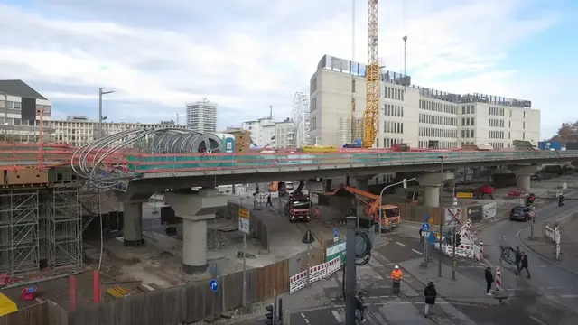 Die Stahlbetontrasse wird stabiler und tragfähiger | Foto: Julia Glöckner