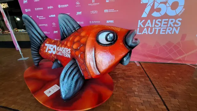 Ein Revival: Die Stadtfische sind zurück. Dieses Exemplar befindet sich im Rathausfoyer | Foto: Monika Klein