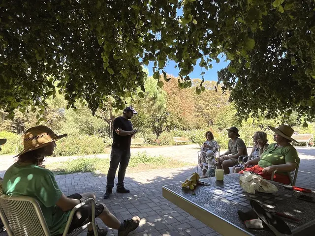 Pause im Schatten | Foto: Herzogenriedpark Mannheim