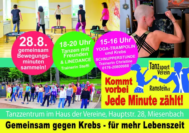 Im TanzZentrum-Miesenbach in Ramstein-Miesenbach lädt ein Aktionstag zum Tanzen gegen Krebs ein. | Foto: Christine Röhricht-Glas