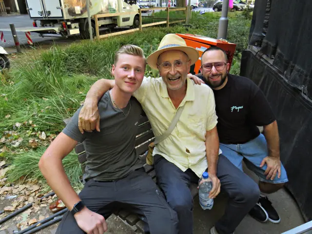 v.l.n.r.: Leon Erweisch, Paul Platz und Raffa | Foto: Brigitte Melder