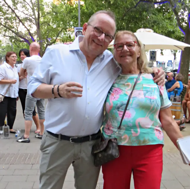 Abschluss-Selfie mit dem Oberbürgermeister der Stadt Ludwigshafen | Foto: Brigitte Melder