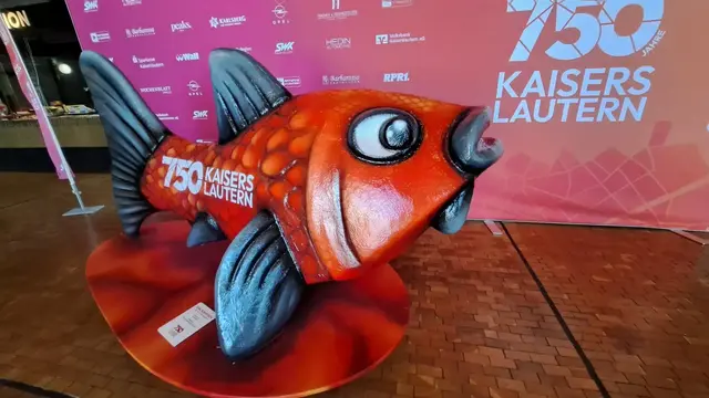 Ein Revival: Die Stadtfische sind zurück. Dieses Exemplar befindet sich im Rathausfoyer | Foto: Monika Klein