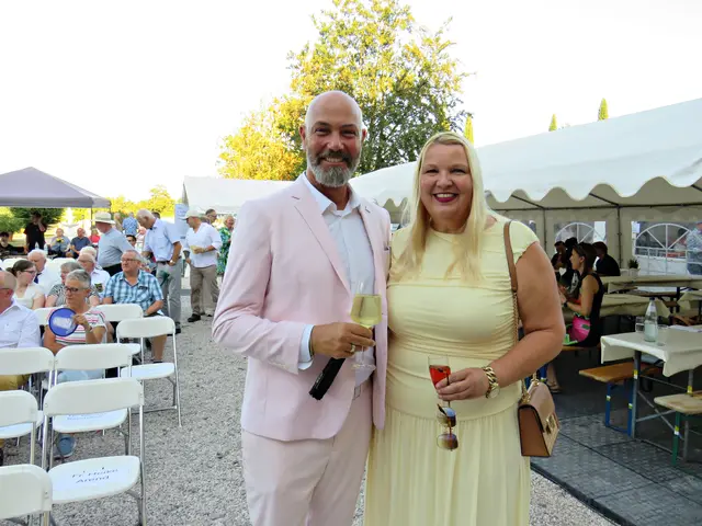 Bürgermeister von Birkenheide: Gary Kuhn mit Frau | Foto: Brigitte Melder
