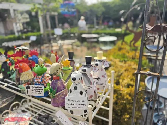 Der Pfälzer Gartenmarkt verwandelte die Maikammerer Gassen und Plätze in eine bunte Gartenwelt. | Foto: Eva Bender