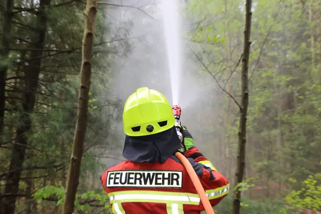Weil es so viele Wald- und Flächenbrände gibt, liegt derzeit über  großen Teilen von Rheinland-Pfalz Rauch und Brandgeruch -  und das ist auch im Landkreis Germersheim wahrnehmbar. | Foto: Heike Schwitalla