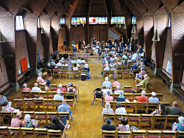 Die "Blue Light Band" zog in die Melanthonkirche um | Foto: Brigitte Melder