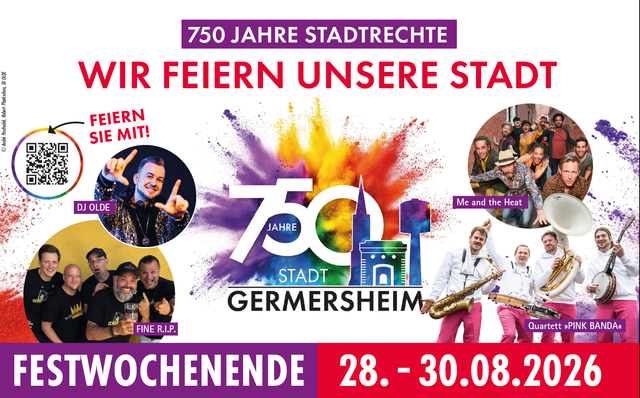 750 Jahre Stadtrechter Germersheim wird Ende August groß gefeiert | Foto: Stadt Germersheim