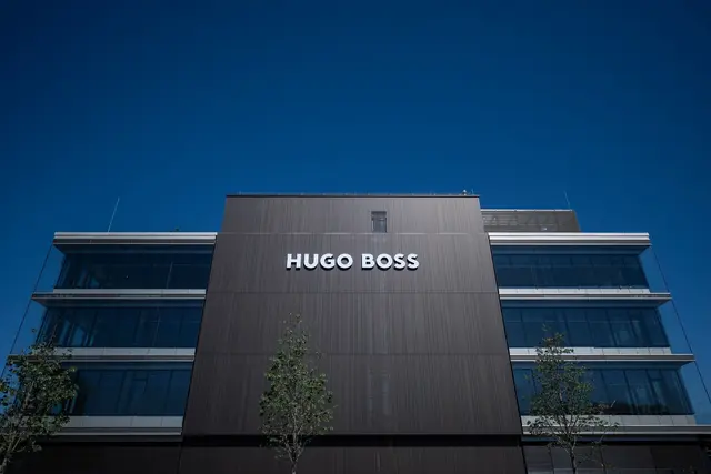 Blick auf den Firmensitz der Hugo Boss AG in Metzingen. | Foto: Marijan Murat/dpa