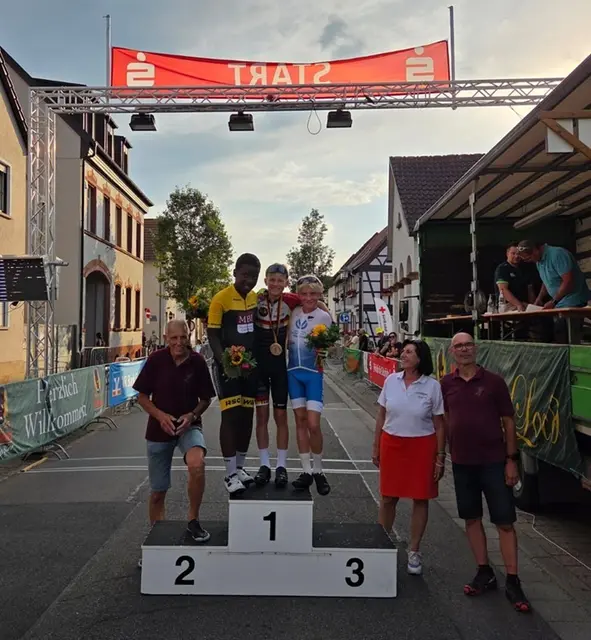 Freute sich dennoch über Bronze (Felix Bierling) | Foto: |HSchäffer