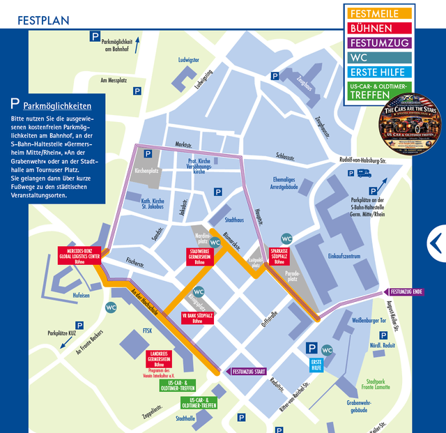 Wo findet man was - zum großen Stadtjubiläum in Germersheim | Foto: Stadt Germersheim