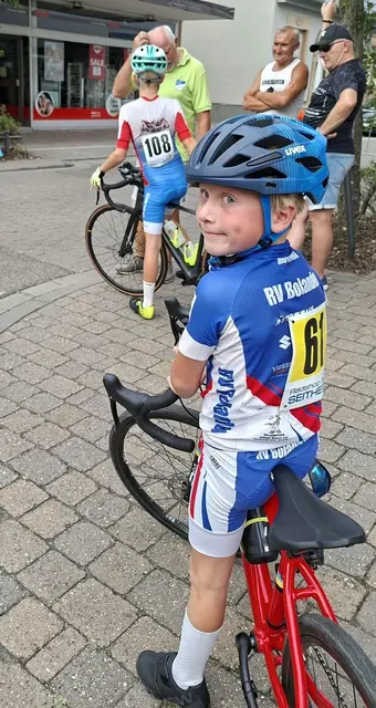 Lars Bierling in freudiger Erwartung des Sprintrennens | Foto: |HSchäffer
