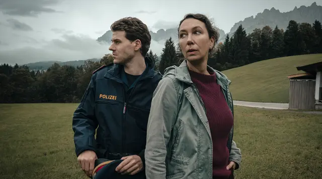 Tiroler Blut: Chefinspektorin Fanny Gruber ermittelt zum Auftakt der Reihe in zwei 90-Minütern zwischen Familienalltag und Polizeiarbeit. | Foto: ARD Das Erste
