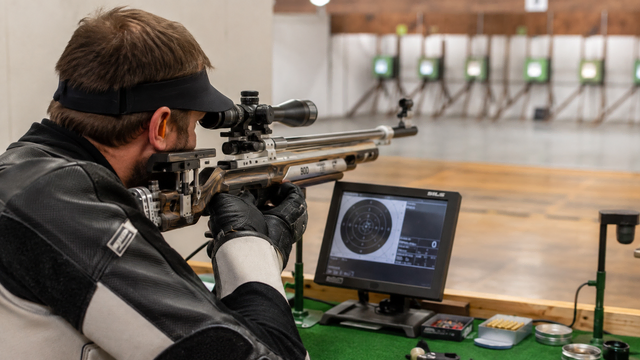 Symbolbild Sportschießen: Präzision und Konzentration sind beim Schießen mit dem Zielfernrohrgewehr entscheidend. Der SV St. Hubertus Ramstein feierte bei der Landesmeisterschaft des BDS mehrere Erfolge. | Foto: Erik Stegner mit KI-generiert