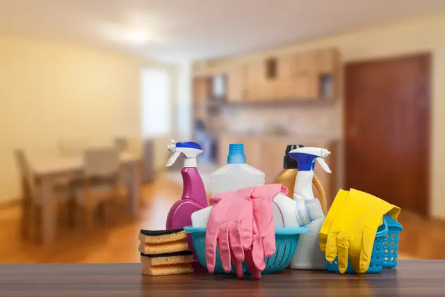 Meist sind vier Reiniger pro Haushalt ausreichend. | Foto: dechevm/stock.adobe.com