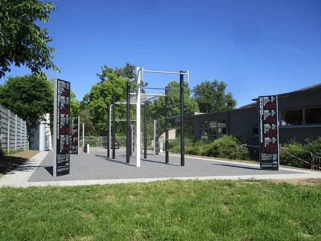 Wer an der Calisthenics-Anlage trainiert, muss während der Erneuerung des Fallschutzes mit einer Sperrung rechnen. | Foto: Stadt Speyer