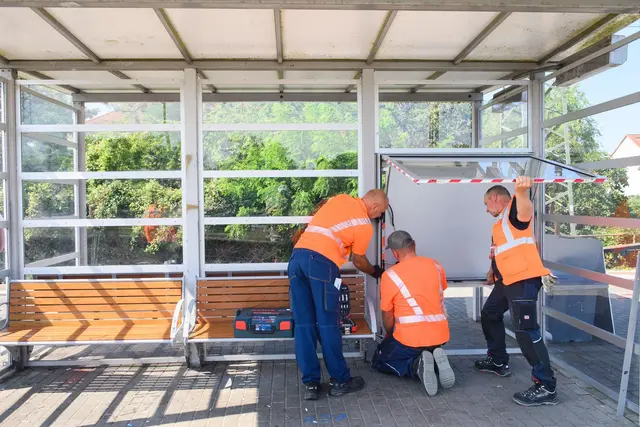 In anderen Bundesländern, wie hier in Magdeburg, wurden die mobilen Handwerkerteams bereits erfolgreich getestet. | Foto: Klaus-Dietmar Gabbert/dpa
