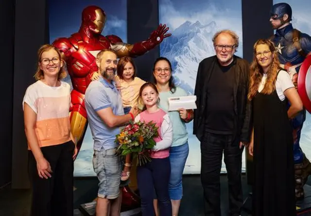 Die Superheroes-Ausstellung im Historischen Museum der Pfalz in Speyer hat am Mittwoch die 66.666ste Besucherin begrüßt. | Foto: Historisches Museum der Pfalz Speyer; Hans-Georg Merkel