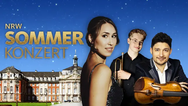 NRW Sommerkonzert 2026: Der Schlossplatz Münster wird am 29. August zur Open-Air-Bühne mit Klassik, Opernmelodien und Filmmusik. | Foto: WDR Westdeutscher Rundfunk