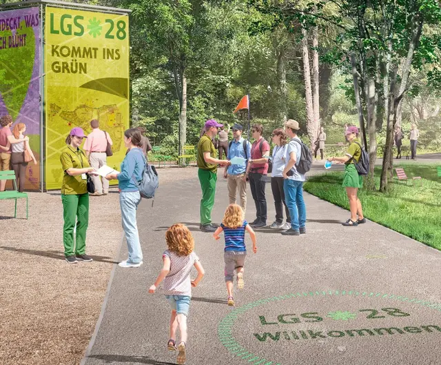 Die Landesgartenschau lädt am Montag, 31. August, zu einem Infoabend rund ums Ehrenamt nach Mußbach ein. | Foto: Grow_LGS28
