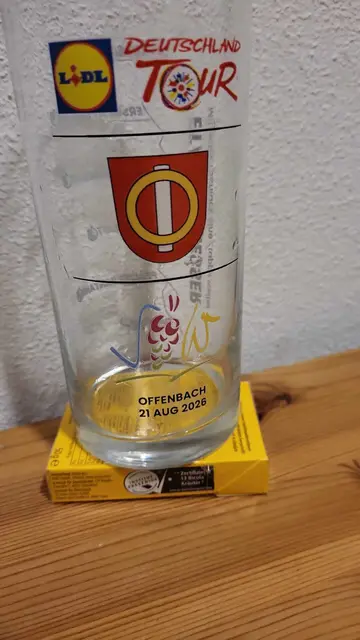 Tolle Idee der Gemeinde! Ein eigenes Schoppenglas. | Foto: Rudi Birkmeyer