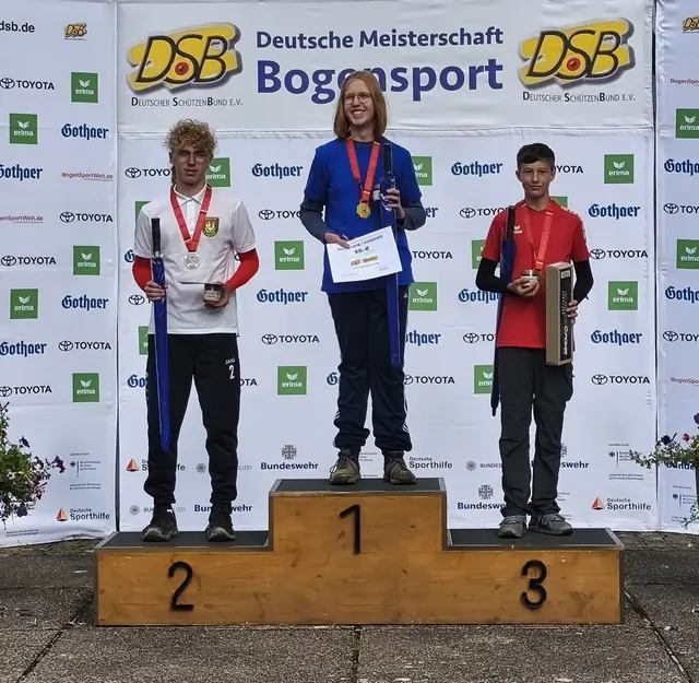 Tim Rinder vom SV Bruchmühlbach gewinnt Bronze bei seiner ersten Deutschen Meisterschaft | Foto: Matthias Sprau
