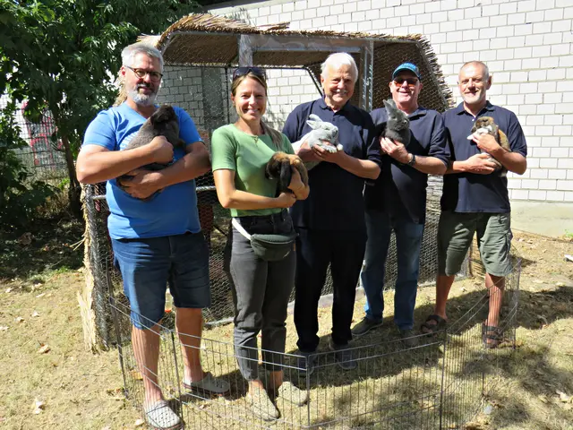 Züchter mit Ihren Kaninchen | Foto: Brigitte Melder