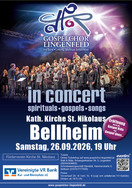 Foto: Gospelchor Lingenfeld