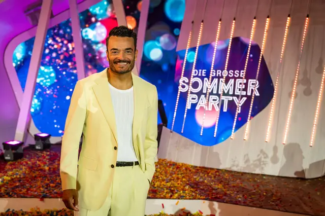 Die Giovanni Zarrella Show: Zum Jubiläum steigt die Sommerparty als Open-Air-Event auf dem Fernsehgarten-Gelände in Mainz. | Foto: ZDF, Foto: Sascha Baumann