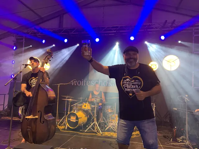 Auf der Mutterstadter Kerwe sorgten Woifeschdkänisch für tolle Stimmung | Foto: Michael Sonnick