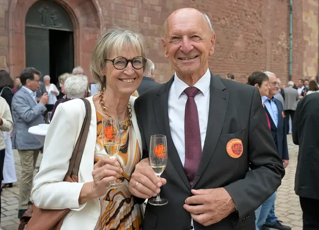 Hildegard Jung und Gottfried Jung feierten Goldene Hochzeit. | Foto: Bistum Speyer/Klaus Landry
