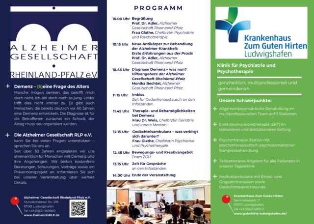 Foto: Flyer WAT - Alzheimer Gesellschaft Rheinland-Pfalz e.V.