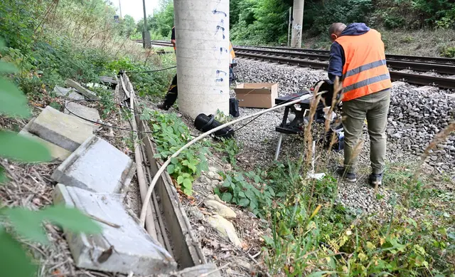Nach der Instandsetzung fahren die Züge wieder planmäßig. | Foto: Bernd Weißbrod/dpa