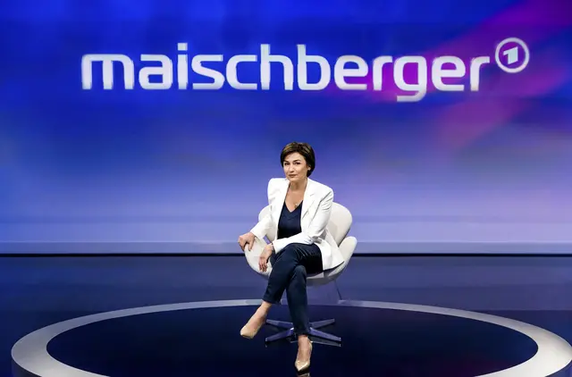 Maischberger: Sandra Maischberger moderiert am 26. August um 22.50 Uhr im Ersten eine Runde zu Wirtschaft, Reformen und Sicherheitspolitik. | Foto: ARD Das Erste