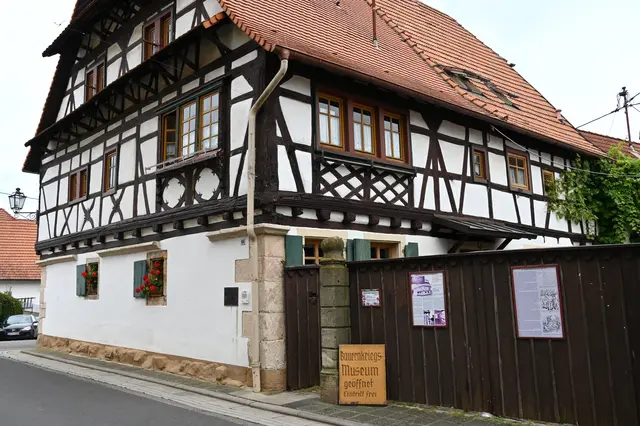 Das historische Bauernkriegshaus öffnet Ende August wieder seine Türen zum Bauernhausfest | Foto: Andrea Abt