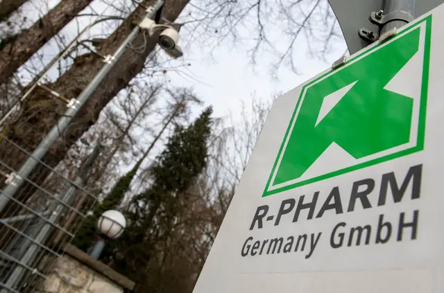 Der Unternehmenssitz von R-Pharm Deutschland in Illertissen. (Archiv) | Foto: Stefan Puchner//dpa