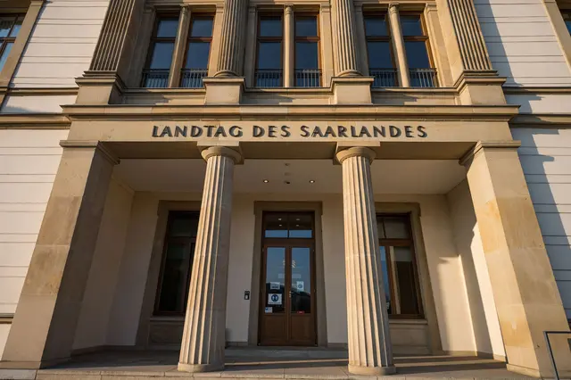 Der Saar-Landtag stritt über die Innere Sicherheit. (Archivbild) | Foto: Oliver Dietze/dpa
