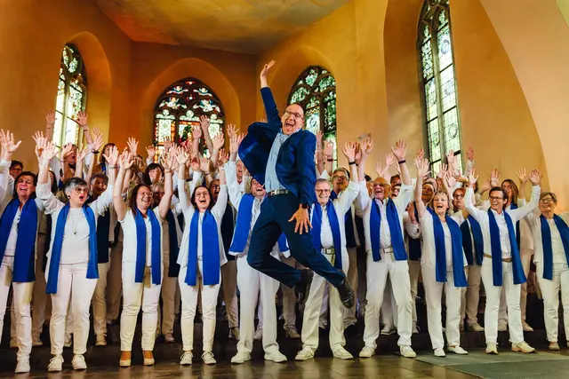 Der Gospelchor Grenzenlos gastiert am Sonntag, 4. Oktober, in der evangelischen Kirche in Kirn. | Foto: Susanne Rothenbach