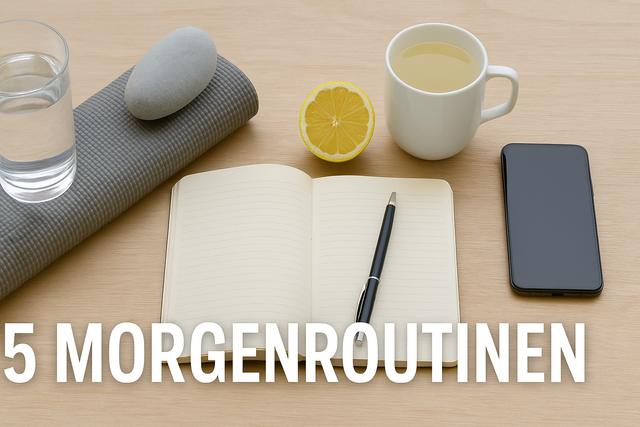 5 Morgenroutinen für einen besseren Alltag | Foto: Heike Schwitalla - erstellt mit KI