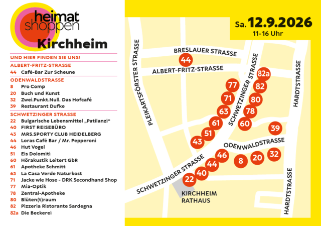 Beim Heimat-shoppen-Tag in Kirchheim können Besucherinnen und Besucher Angebote direkt in den Läden entdecken. | Foto: HD