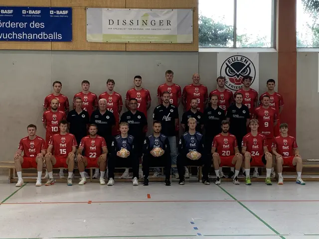 Die Handballer von den Eulen Ludwigshafen | Foto: Michael Sonnick