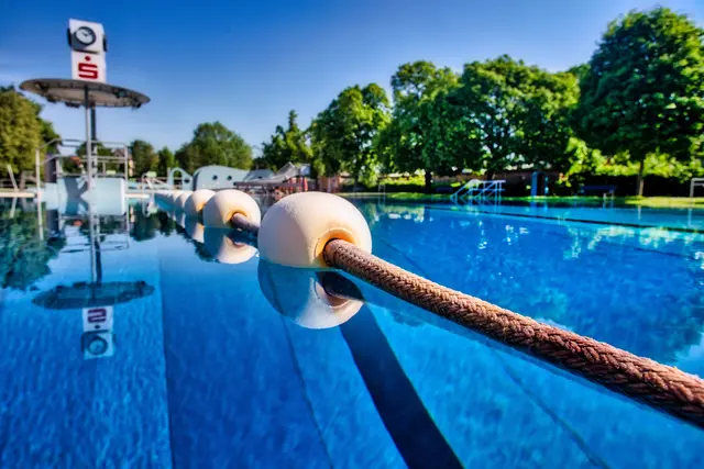 Im Freibad am Prießnitzweg endet am 6. September die diesjährige Saison.  | Foto: Britta Hoff