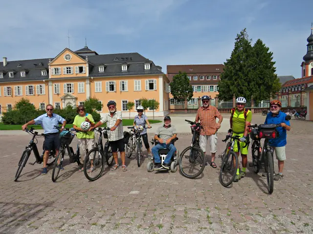 Und weiter mit den Rädern zum Johanneshof | Foto: Brigitte Melder