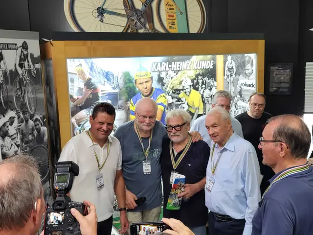 Jan Ulrich, Jockel Faulhaber,?, Willi Altig | Foto: Rudi Birkmeyer