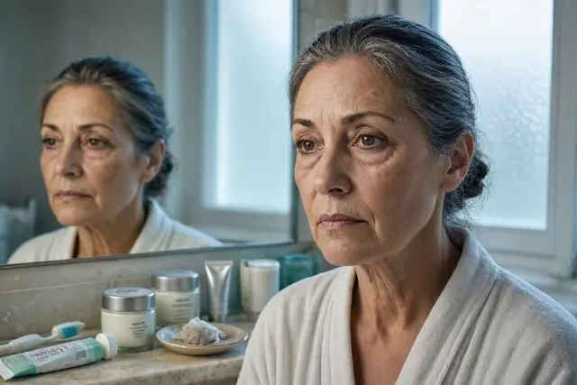 Was hilft gegen Augenringe? Einige Hausmittel können das Gesicht kurzfristig frischer wirken lassen | Foto: Heike Schwitalla (erstellt mit generativer KI)