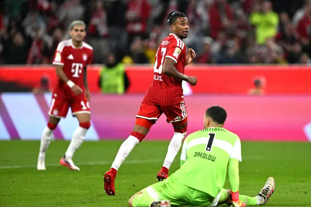 Michael Olise glänzt gegen den VfB Stuttgart. | Foto: Sven Hoppe/dpa